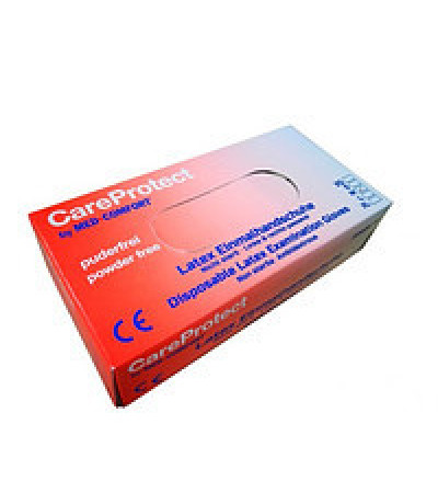 Рукавички латексні COMFORT (НЕ опудренниє) (50пар/уп)