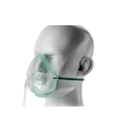 Маска одноразова доросла Киснева без трубки