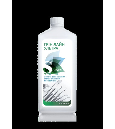 Універсальний дезінфікуючий спиртовий засіб Green line ultra 1л